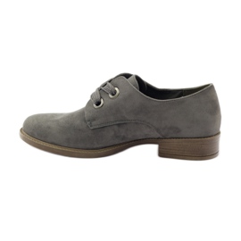 Scarpe da donna in camoscio Sergio Leone 303 grigio 2