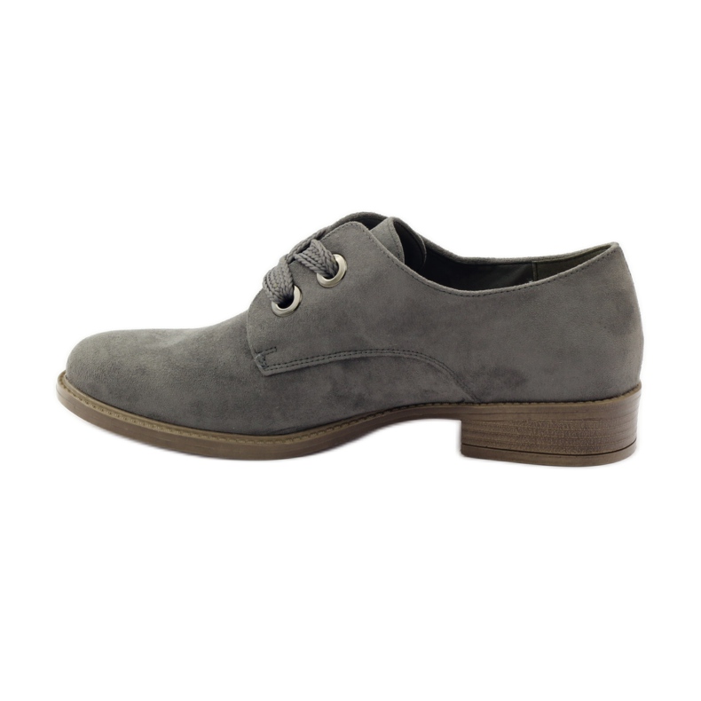 Scarpe da donna in camoscio Sergio Leone 303 grigio 2