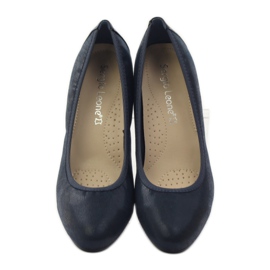 Sergio Leone Décolleté su palo 233 blu navy 4