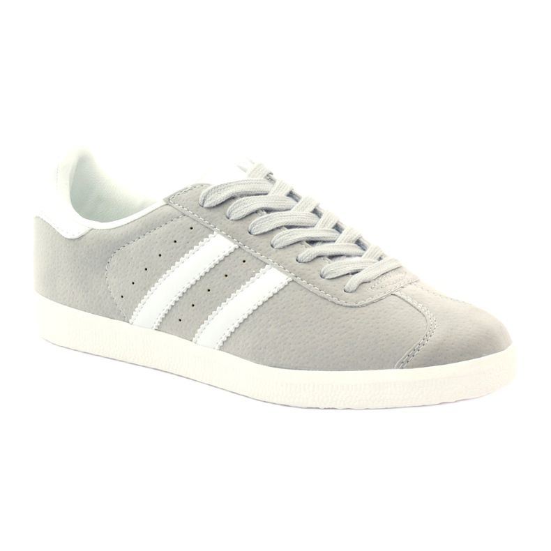 Scarpe sportive grigie Mckey DSP135 bianca grigio 1