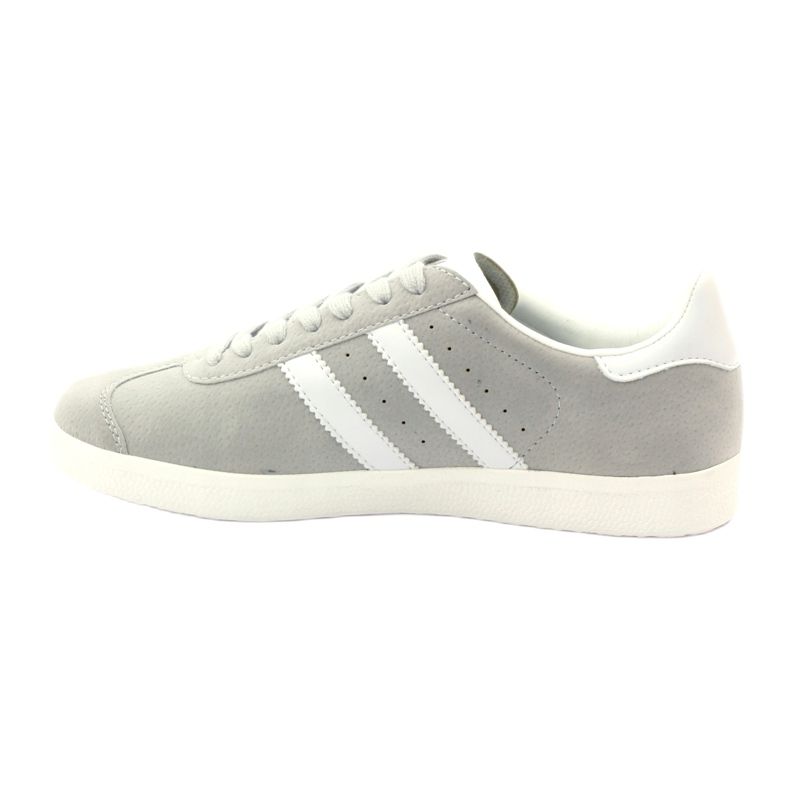 Scarpe sportive grigie Mckey DSP135 bianco grigio 2