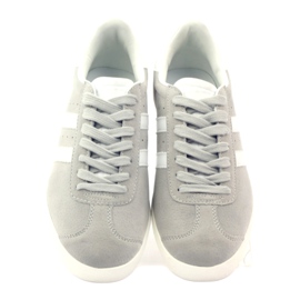 Scarpe sportive grigie Mckey DSP135 bianco grigio 4