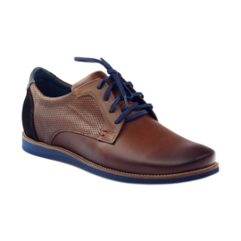 Scarpe casual da uomo Nikopol 1657 marrone nero blu navy 1