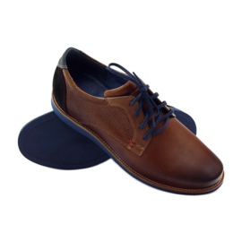 Scarpe casual da uomo Nikopol 1657 marrone nero blu navy 3