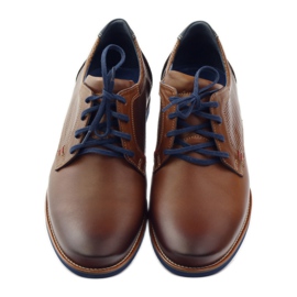 Scarpe casual da uomo Nikopol 1657 marrone nero blu navy 4