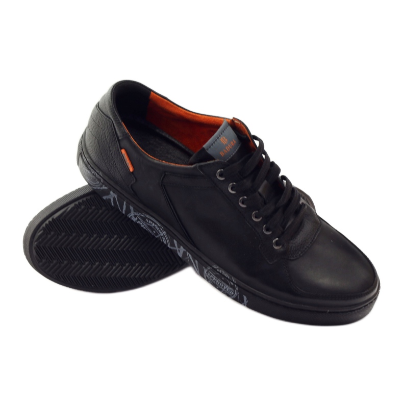 Scarpe sportive da uomo Badura 3361 nere nero 3