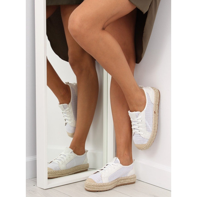 Sneakers espadrillas bianche BB06P Bianche bianco 1