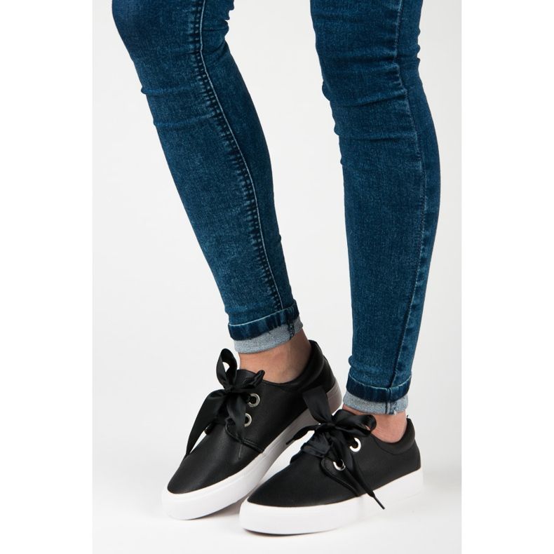 Seastar Sneakers nere allacciate nero 1