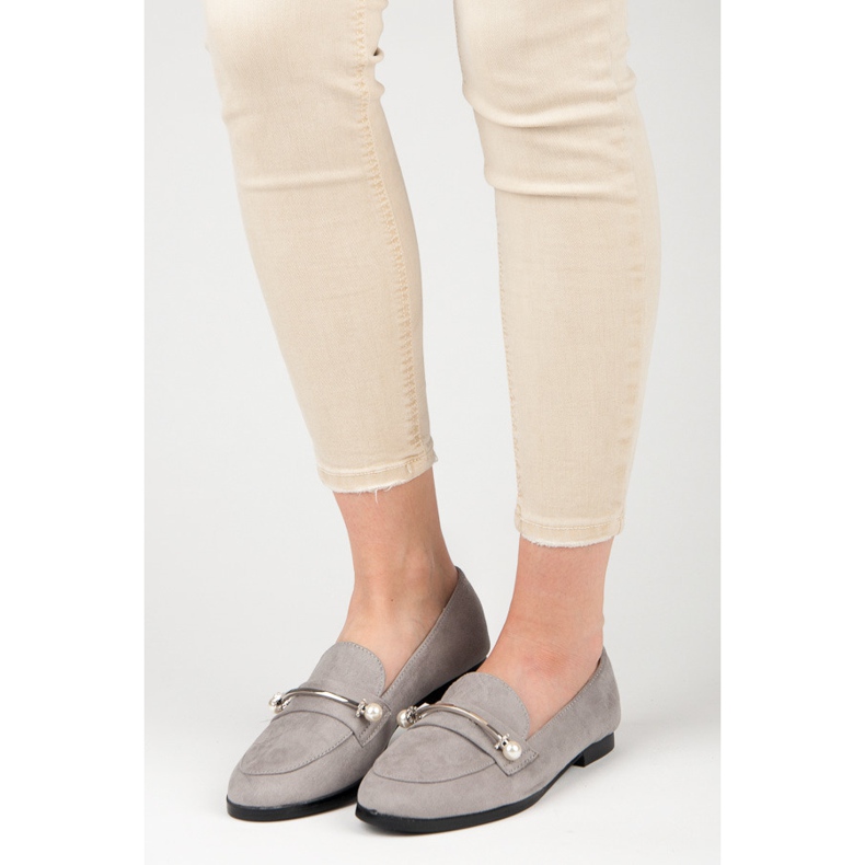 Seastar Mocassini Con Perle grigio 1