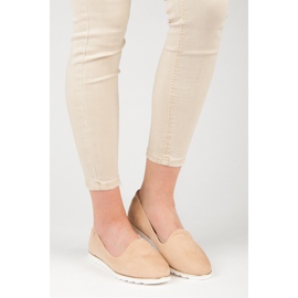 Vices Morsetti per ballerine slip-on in camoscio marrone 1