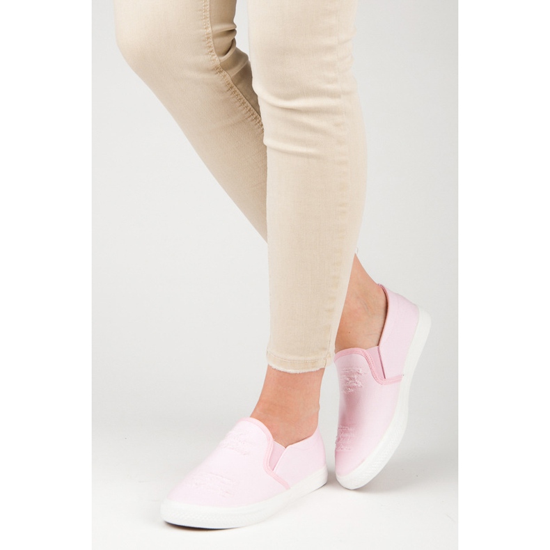 Seastar Scarpe da ginnastica rosa slip-on 2