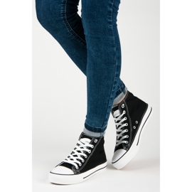 Seastar Sneakers alte da donna nero 2