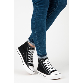Seastar Sneakers stringate sopra la caviglia nero 2