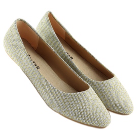 Ballerine da donna argento NF-29 argento grigio 1