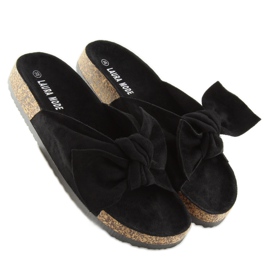 Ciabatte in sughero nere LS-90 nere nero 1