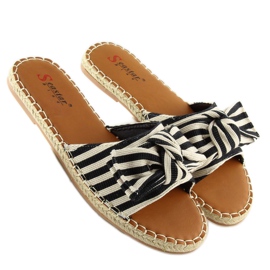 Espadrillas nere LL-133P Nere nero 1