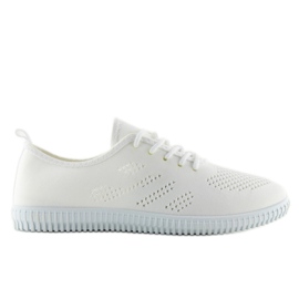 Sneakers bianche da donna LA10P bianche bianco 2
