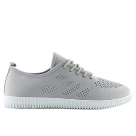 Grigio Sneakers grigie da donna LA10P Grigio 2