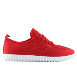 Rosse Sneakers rosse da donna LA10P Rosse rosso 2