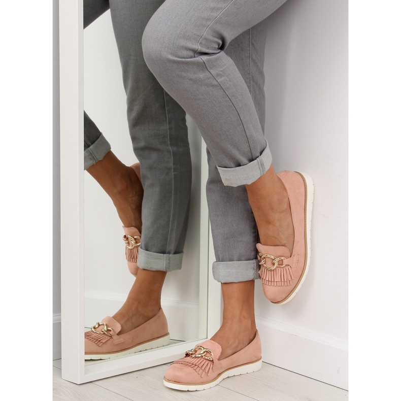 Mocassini da donna rosa G237 rosa 2