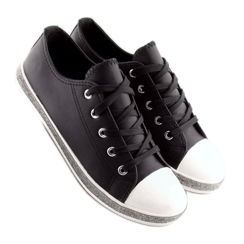 Sneakers da donna nere BM1950 Nero 1