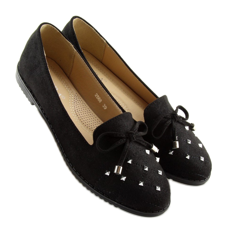 Mocassini neri lordsy 2568 Nero 1
