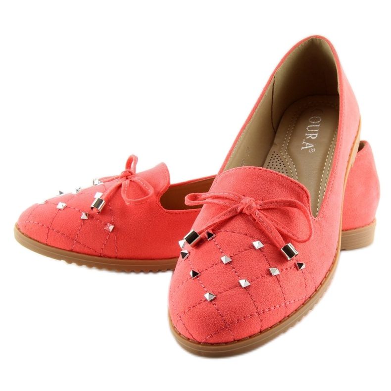 Mocassini arancioni lordsy 2568 Rosso 2