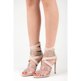 Sandali sexy Sergio Todzi beige 2