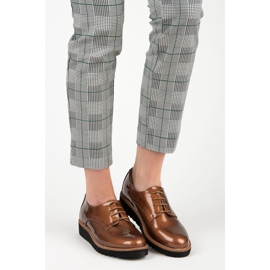 Kylie Francesine laccate marrone 1