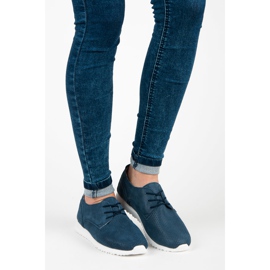 Vinceza Scarpe in pelle allacciate VICEZA blu 1