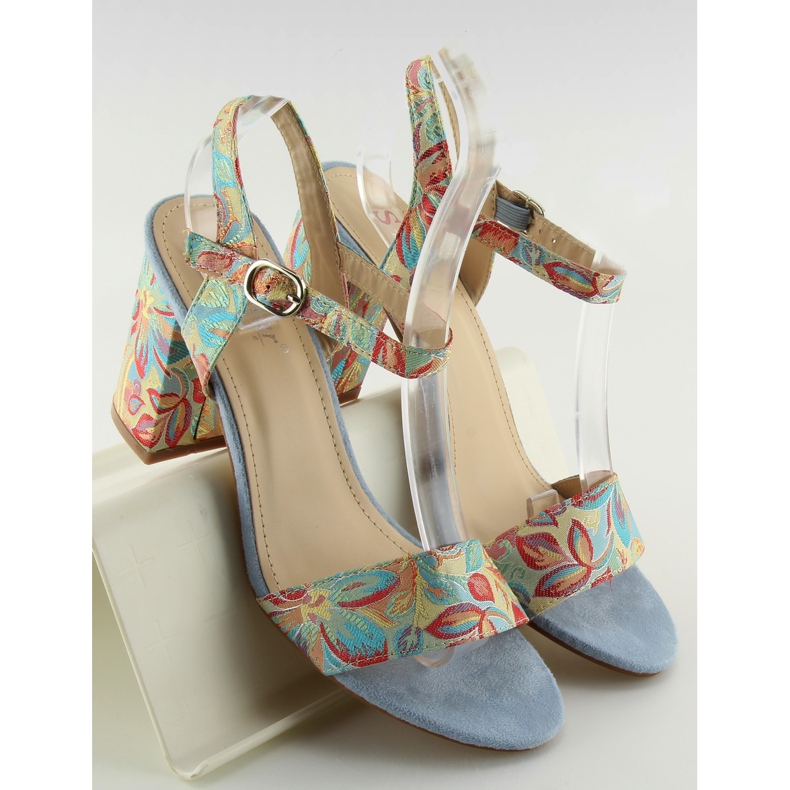 Sandali blu orientali LT92 blu 2