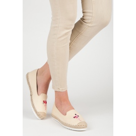 Bestelle Espadrillas con fenicottero marrone 2
