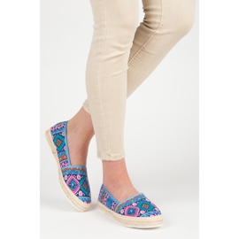 Espadrillas con fantasia etnica multicolore 2