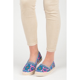 Espadrillas con fantasia etnica multicolore 1