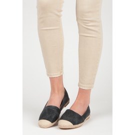 Bestelle Espadrillas con glitter nero 1