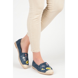 Bestelle Espadrillas primaverili con toppe blu 2
