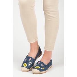 Bestelle Espadrillas primaverili con toppe blu 1