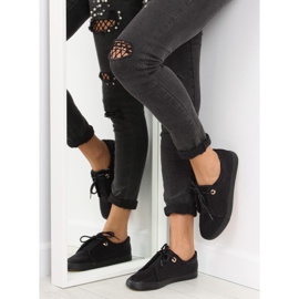 Sneakers da donna nere MB102 Nero 1