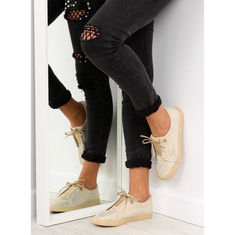 Sneakers da donna oro MB102 Gold d'oro 1