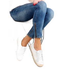 Sneakers espadrillas bianche BB02P Bianche bianco 1