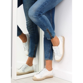 Sneakers espadrillas bianche BB02P Bianche bianco 2