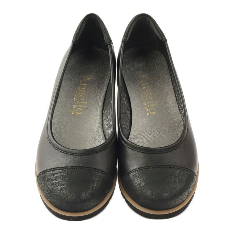 Angello Mares di pelle da donna 1325 neri nero 4