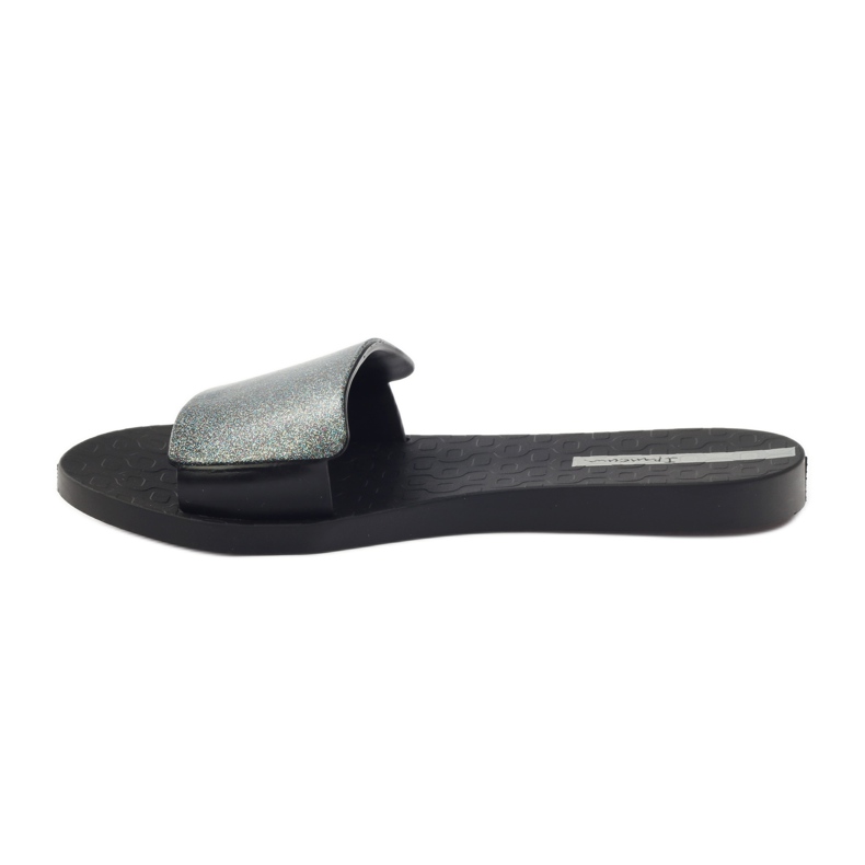 Ciabatte da piscina Ipanema 26177 glitter nero grigio 2