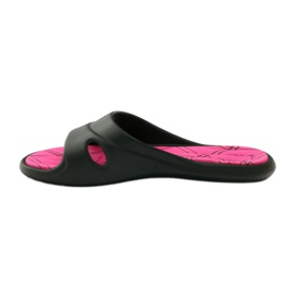 Ciabatte da piscina in gel Rider 82214 nere nero rosa 2