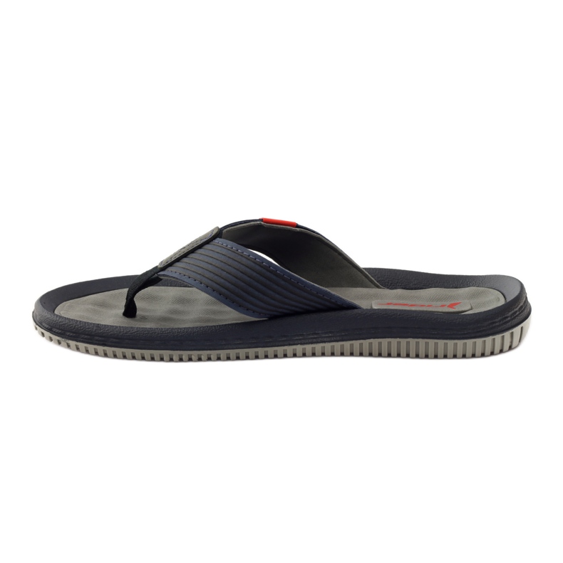 Ciabatte da uomo in gel Rider 81081 blu navy 2