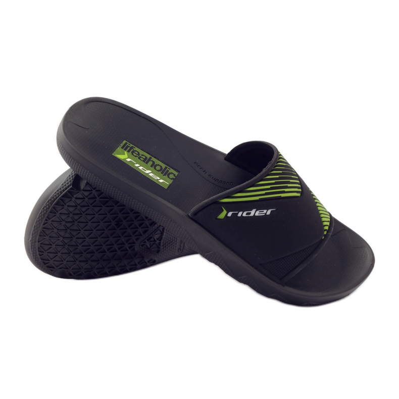 Ciabatte da piscina Rider 82325 nero verde 3