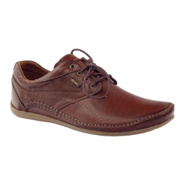 Scarpe casual da uomo Riko 844 marrone 1