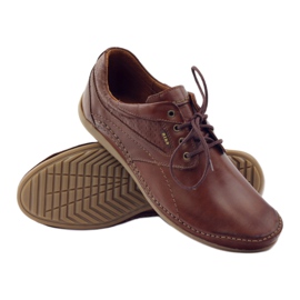 Scarpe casual da uomo Riko 844 marrone 3