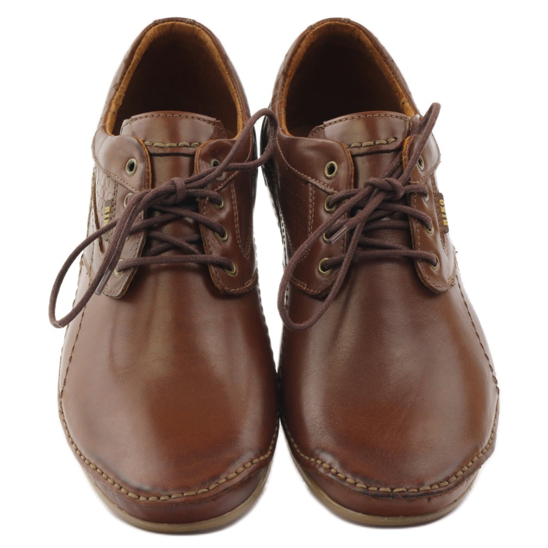 Scarpe casual da uomo Riko 844 marrone 4