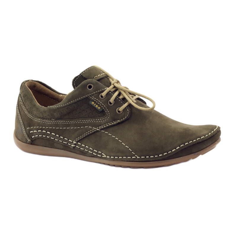 Scarpe casual da uomo Riko 844 verde 1